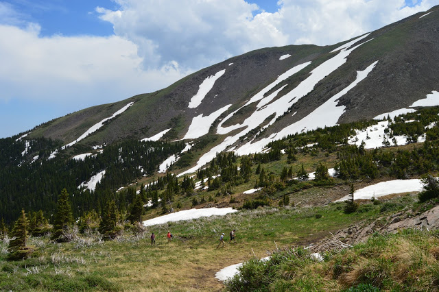 Hiking in southern Colorado near the Bar NI Ranch 