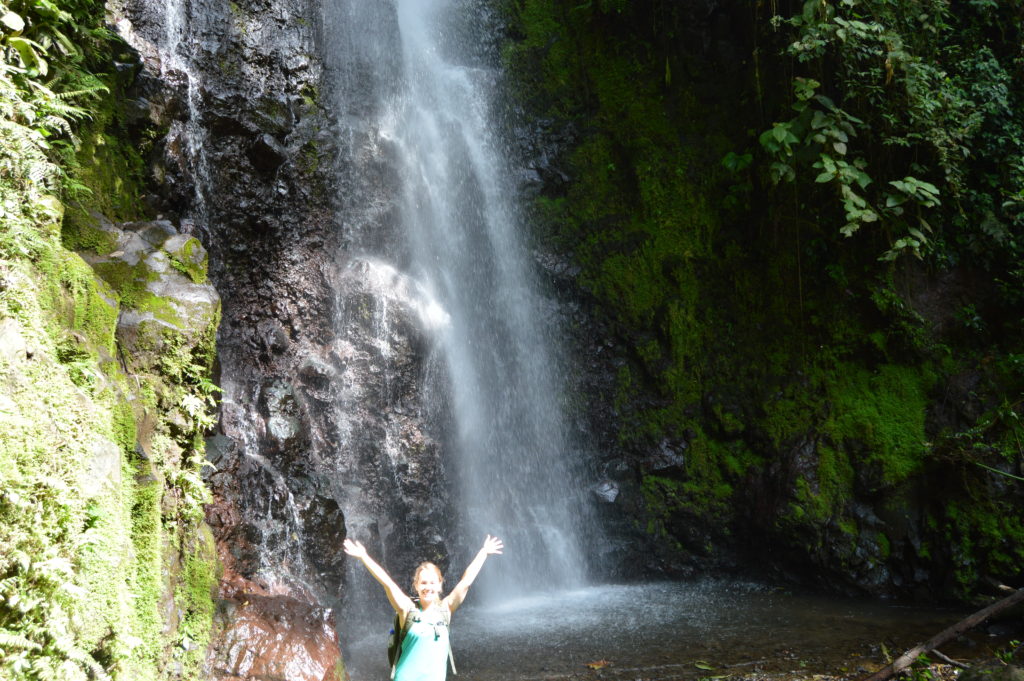 Waterfall near La Fortuna Costa Rica