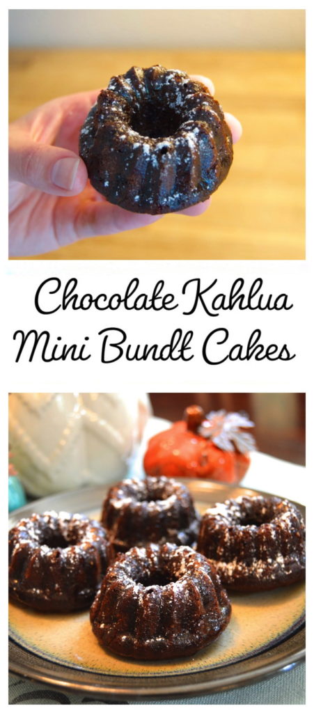 Kahlua Mini Bundt Cakes