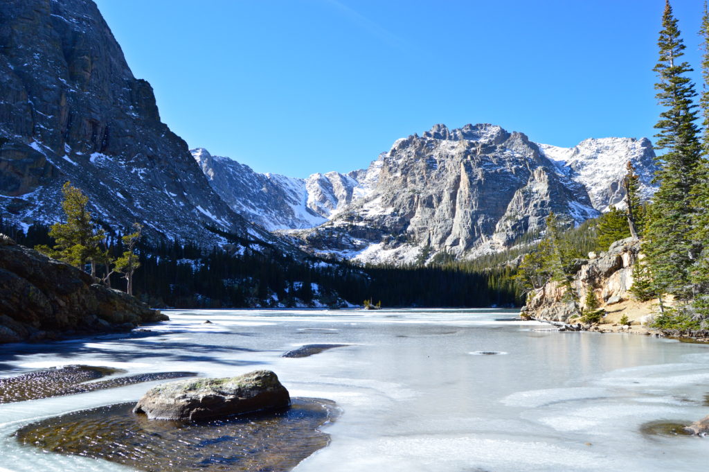 Loch Lake Rocky Mountain National Park