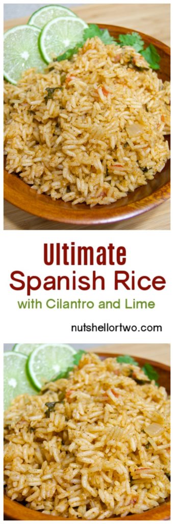 Spanish Rice with Cilantro and Lime | In a Nutshell... or Two