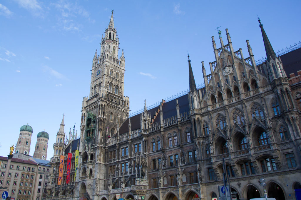 Munich Germany Marienplatz