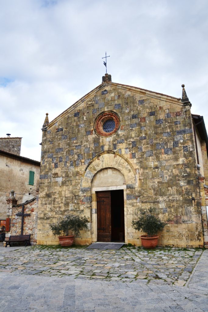 Monteriggioni Italy Chapel