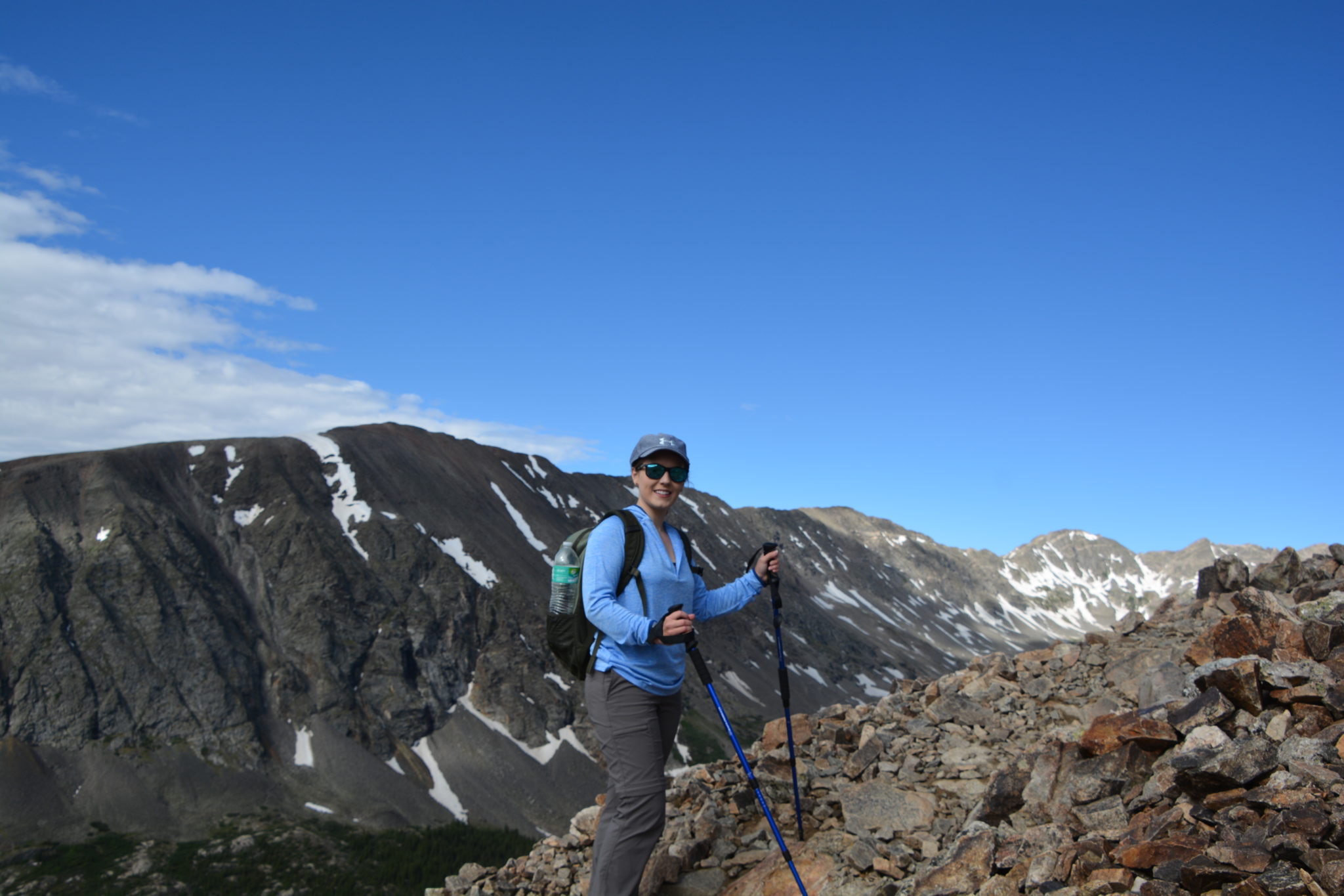 Hiking Colorado Quandary Peak