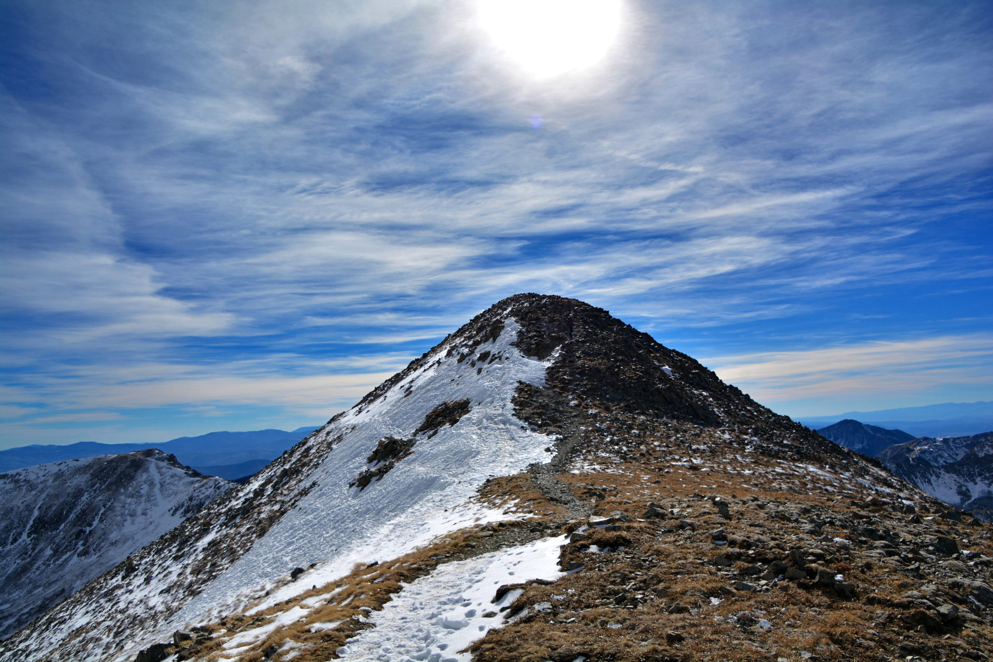 Wheeler Peak Via Williams Lake Trail New Mexico Hiking In A Nutshell Or Two