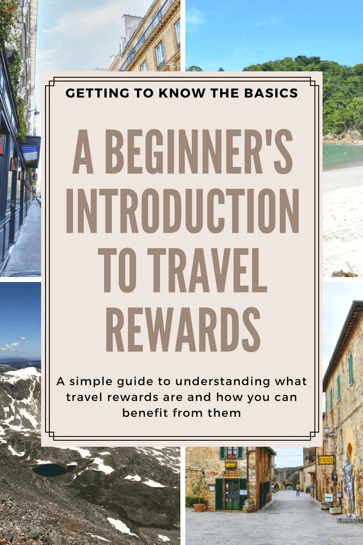 Getting Started: a beginner's guide to learning about travel rewards, including how you can use them to get cheap flights and free hotel stays