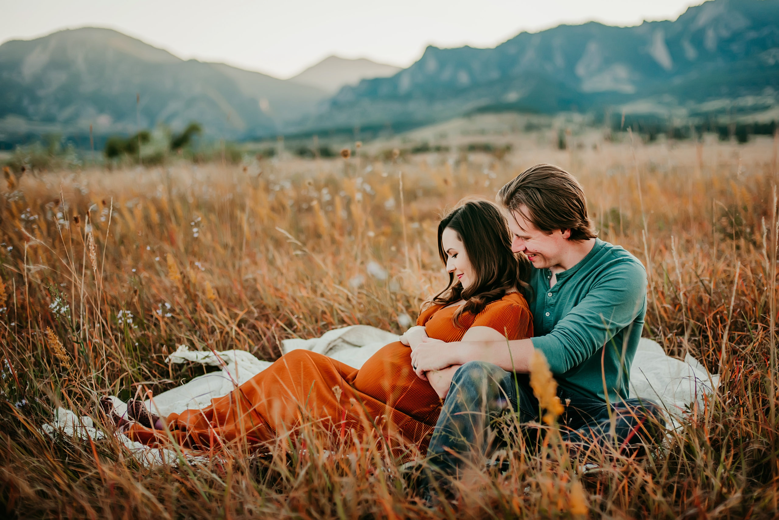 maternity flatirons photo shoot