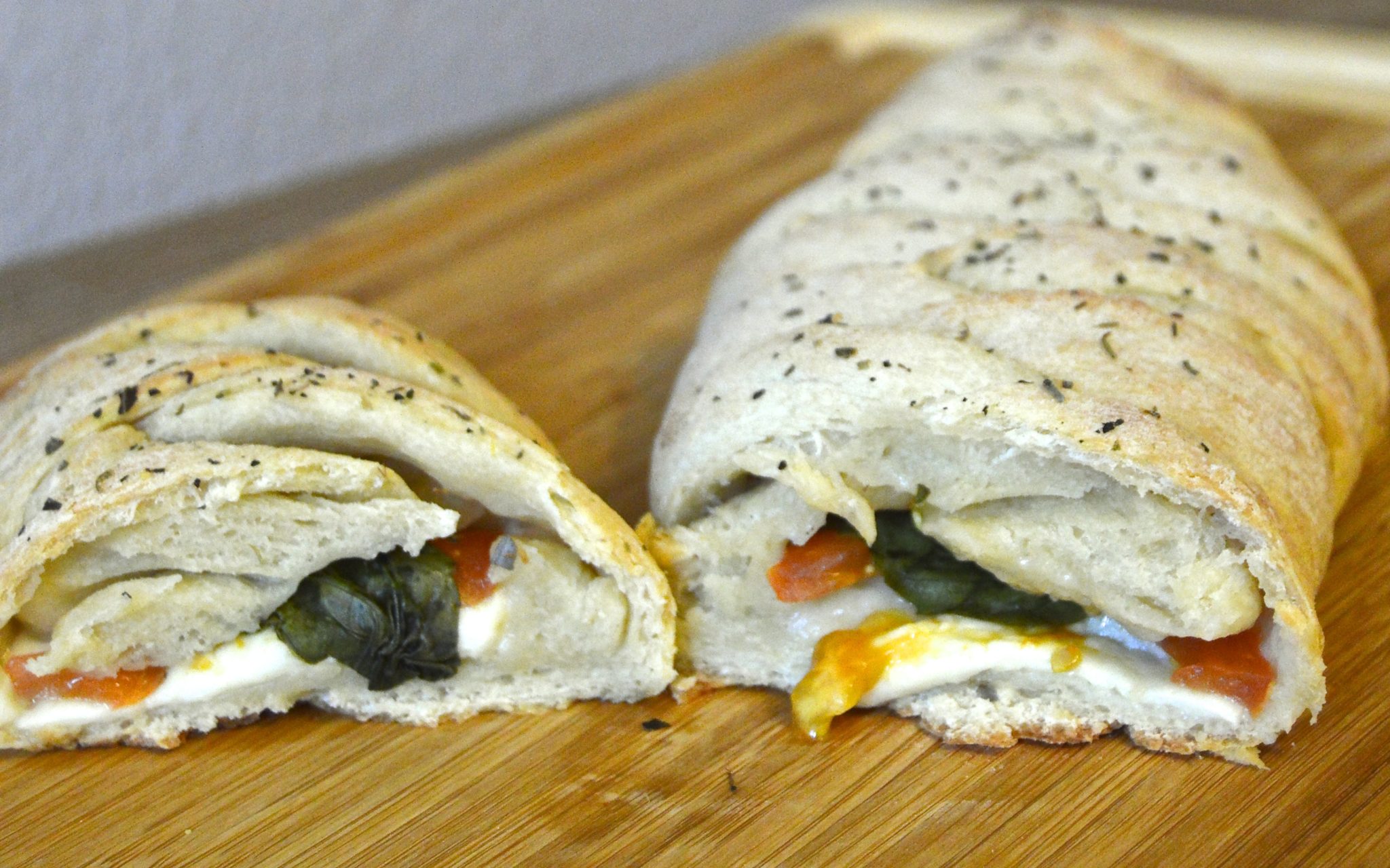 Caprese Braid Bread Roll | In a Nutshell... or Two