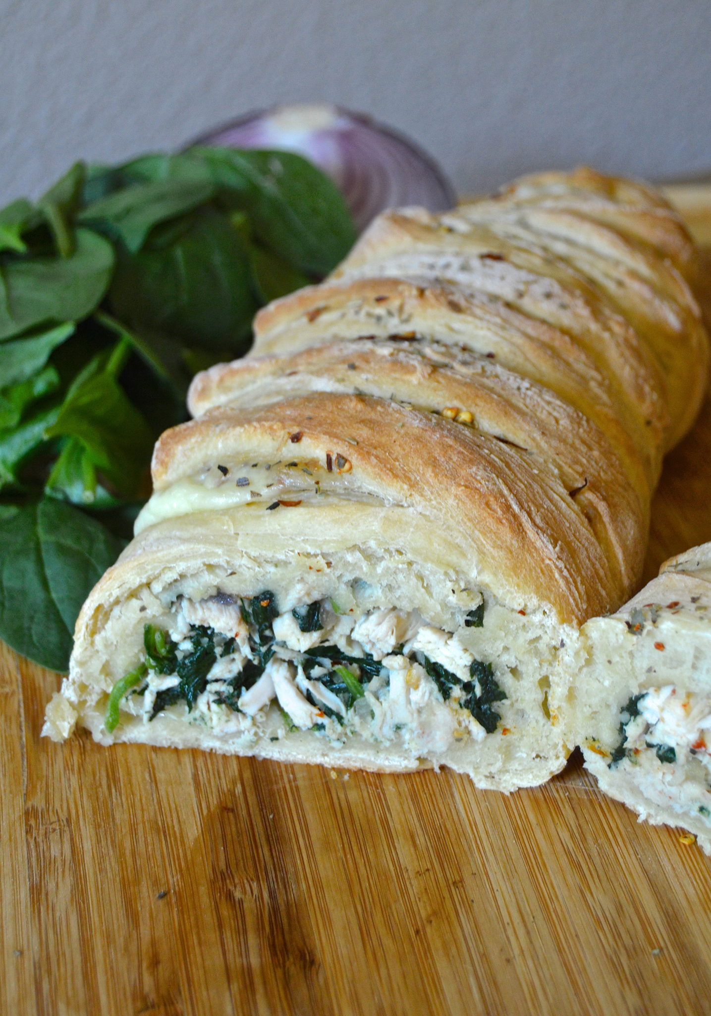 Spinach and Chicken Loaf