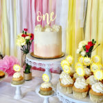 Yellow Pink Birthday Party